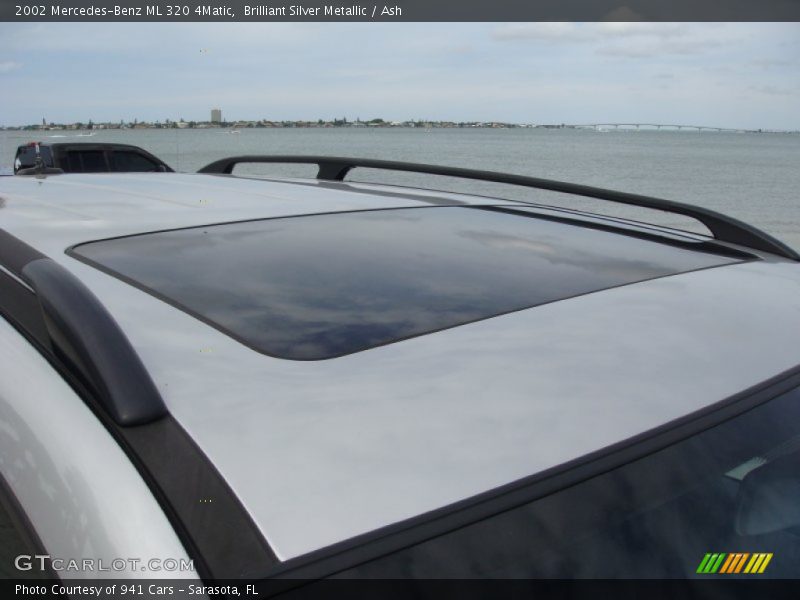 Brilliant Silver Metallic / Ash 2002 Mercedes-Benz ML 320 4Matic