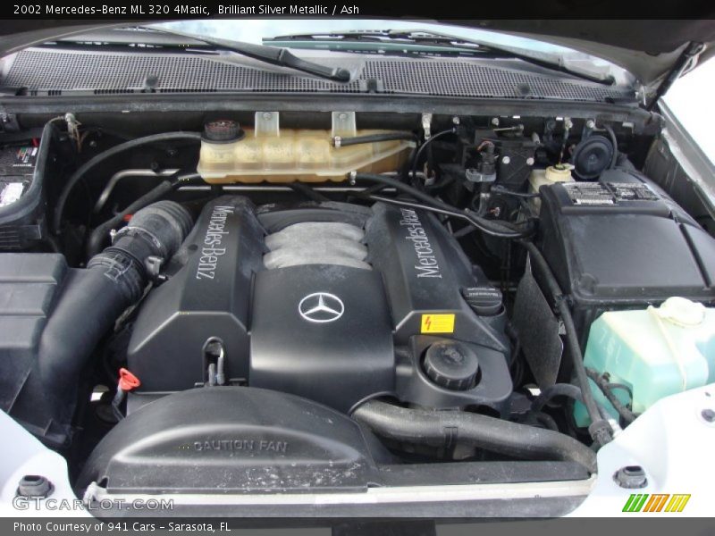  2002 ML 320 4Matic Engine - 3.2 Liter SOHC 18-Valve V6