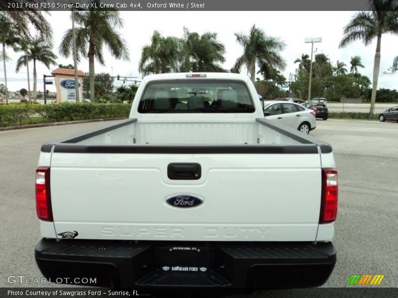Oxford White / Steel 2013 Ford F250 Super Duty XL Crew Cab 4x4