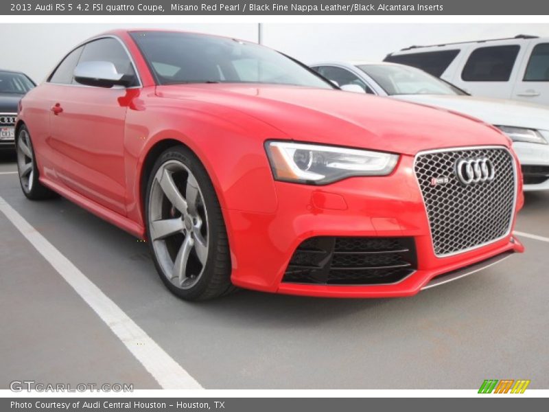 Front 3/4 View of 2013 RS 5 4.2 FSI quattro Coupe