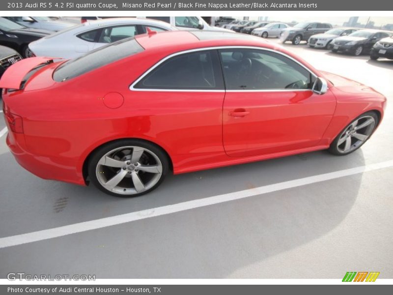 Misano Red Pearl / Black Fine Nappa Leather/Black Alcantara Inserts 2013 Audi RS 5 4.2 FSI quattro Coupe