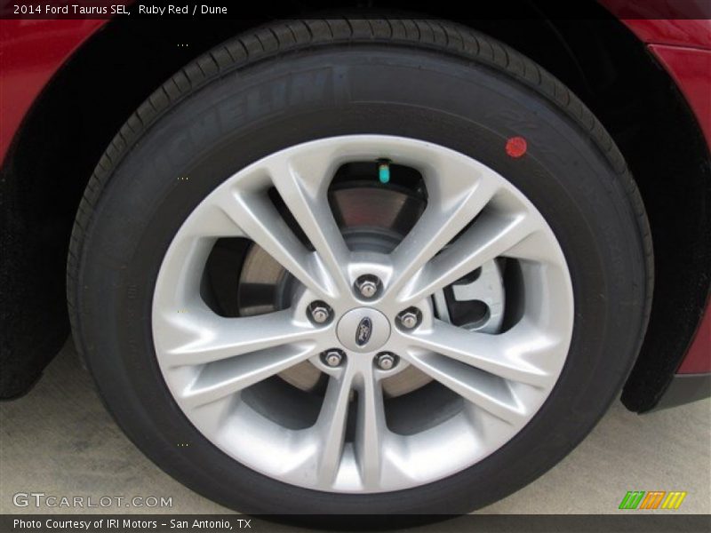 Ruby Red / Dune 2014 Ford Taurus SEL