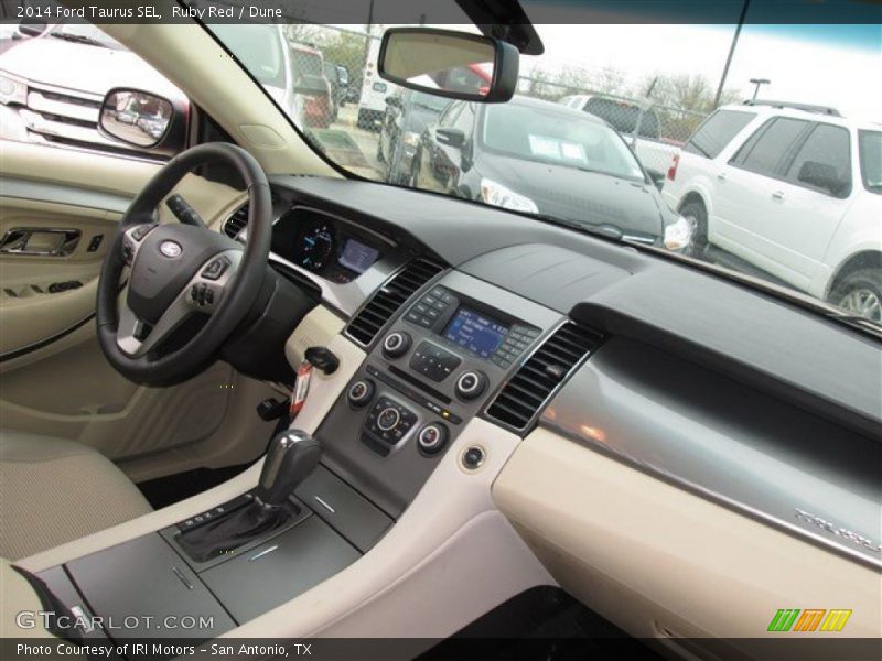 Ruby Red / Dune 2014 Ford Taurus SEL