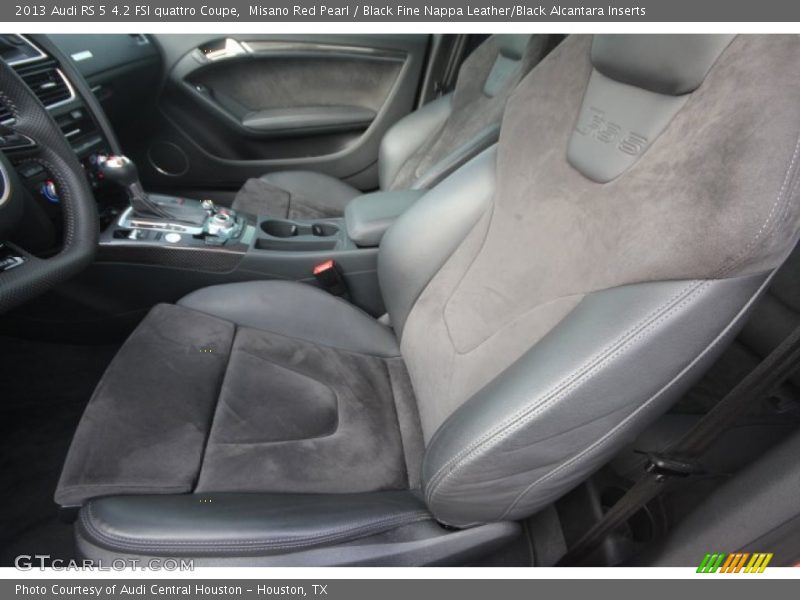 Front Seat of 2013 RS 5 4.2 FSI quattro Coupe