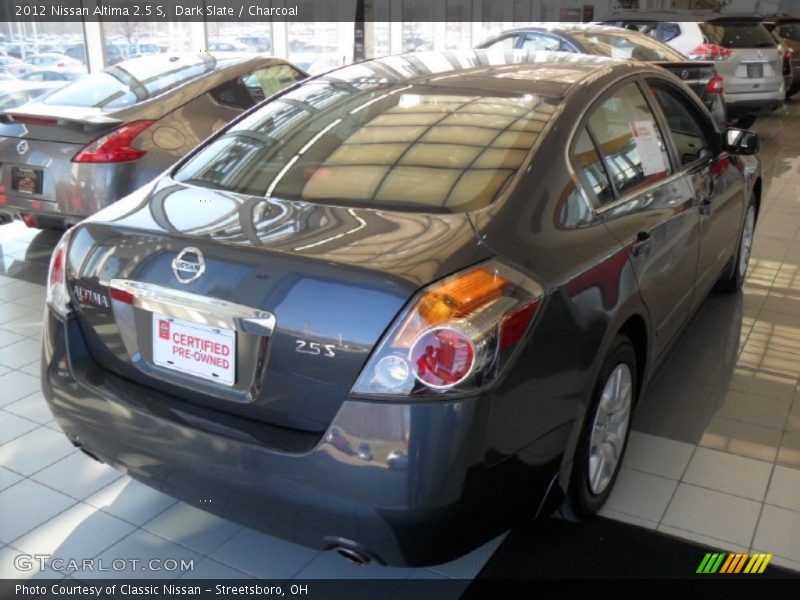 Dark Slate / Charcoal 2012 Nissan Altima 2.5 S
