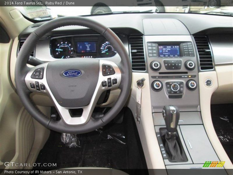 Ruby Red / Dune 2014 Ford Taurus SEL