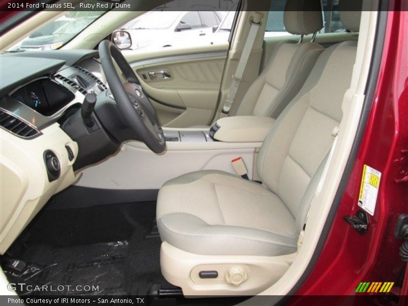 Ruby Red / Dune 2014 Ford Taurus SEL