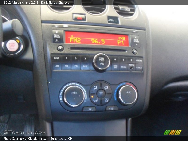 Dark Slate / Charcoal 2012 Nissan Altima 2.5 S