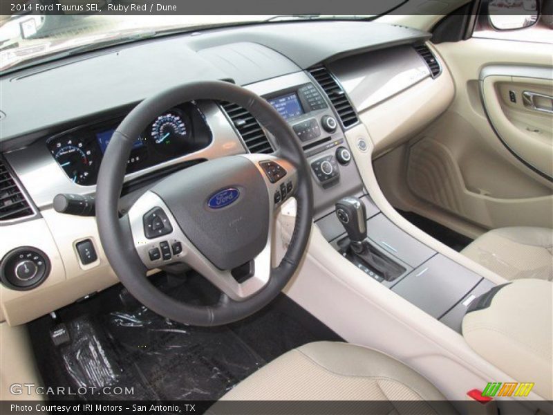 Ruby Red / Dune 2014 Ford Taurus SEL