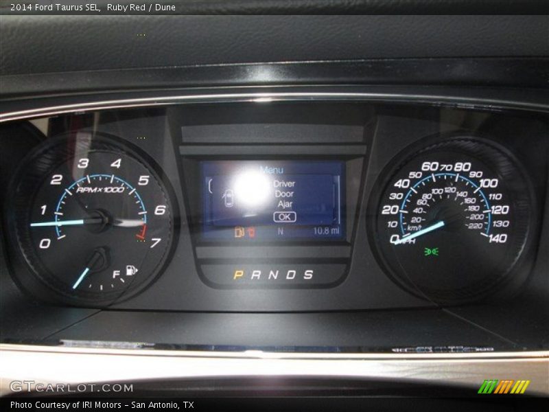 Ruby Red / Dune 2014 Ford Taurus SEL