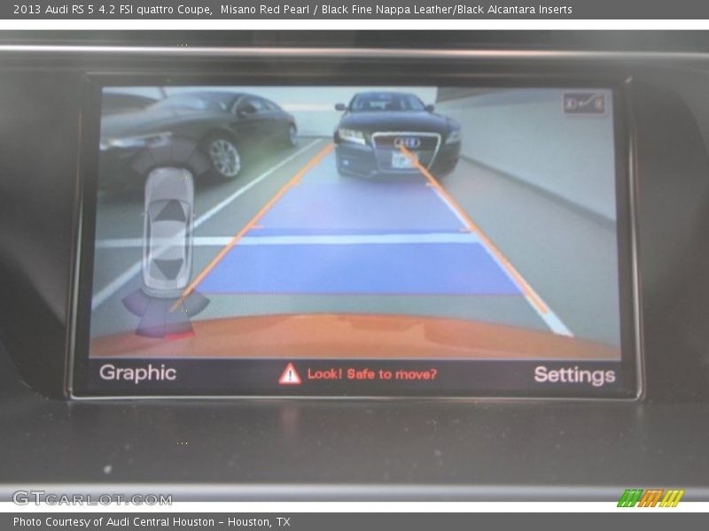 Controls of 2013 RS 5 4.2 FSI quattro Coupe