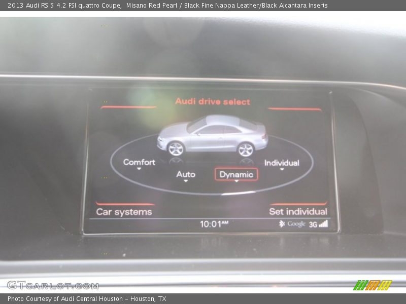 Controls of 2013 RS 5 4.2 FSI quattro Coupe