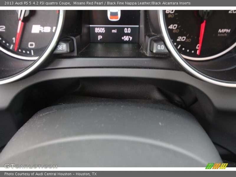 Misano Red Pearl / Black Fine Nappa Leather/Black Alcantara Inserts 2013 Audi RS 5 4.2 FSI quattro Coupe