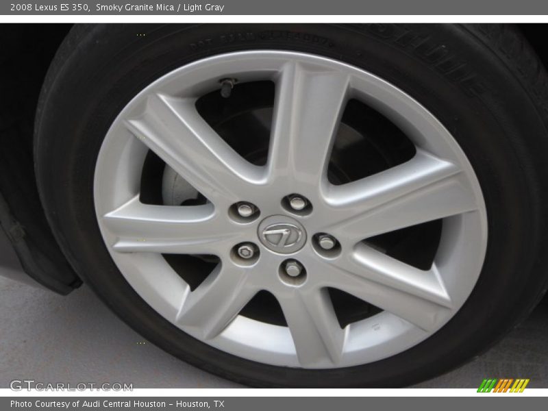 Smoky Granite Mica / Light Gray 2008 Lexus ES 350