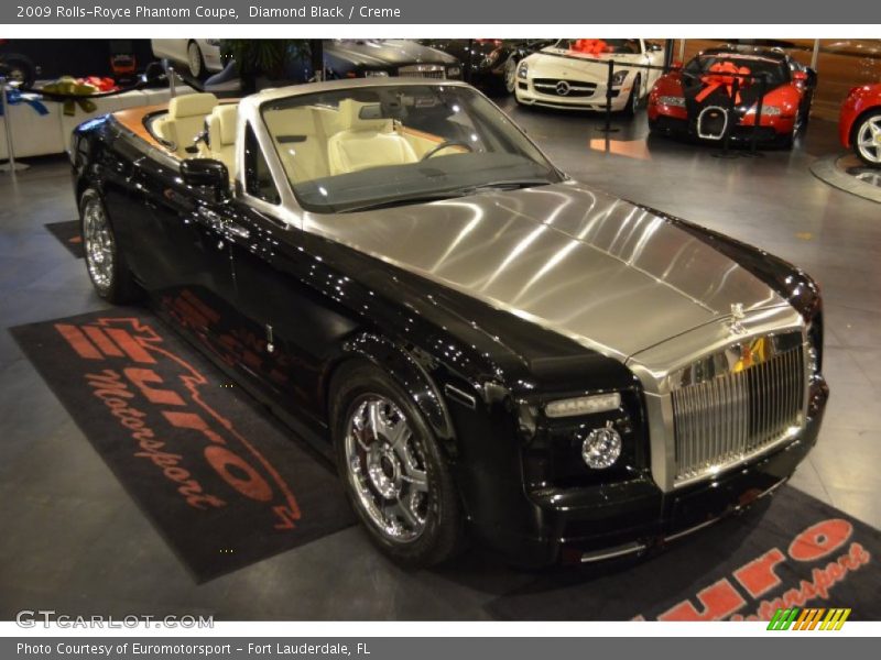 Diamond Black / Creme 2009 Rolls-Royce Phantom Coupe