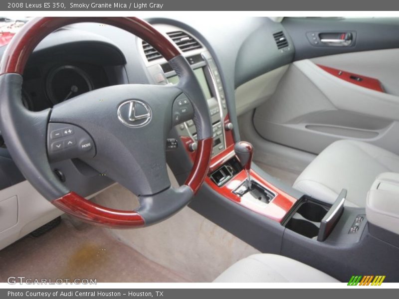 Smoky Granite Mica / Light Gray 2008 Lexus ES 350