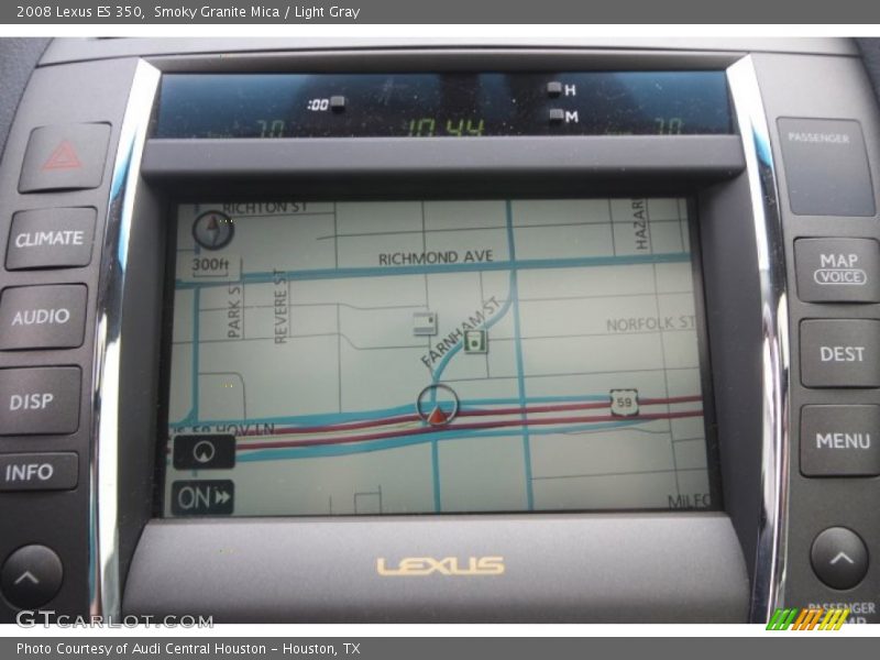 Smoky Granite Mica / Light Gray 2008 Lexus ES 350