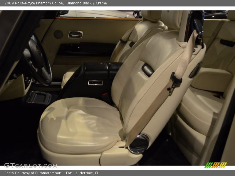 Front Seat of 2009 Phantom Coupe