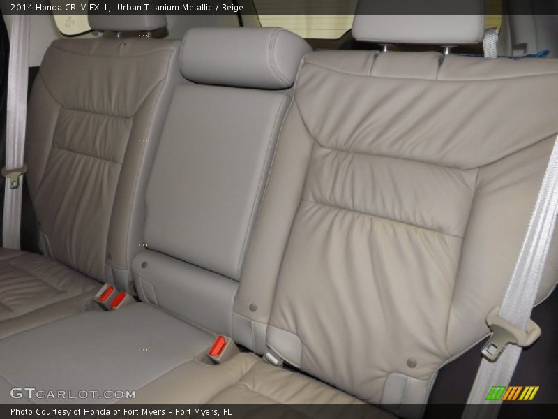 Urban Titanium Metallic / Beige 2014 Honda CR-V EX-L
