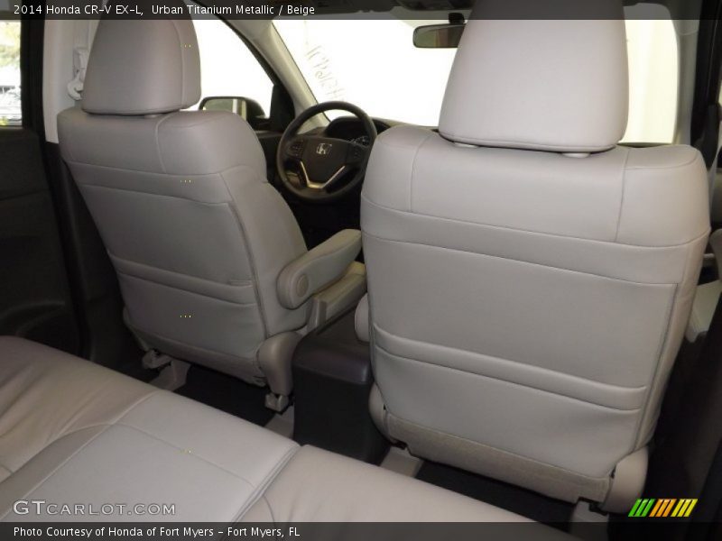 Urban Titanium Metallic / Beige 2014 Honda CR-V EX-L