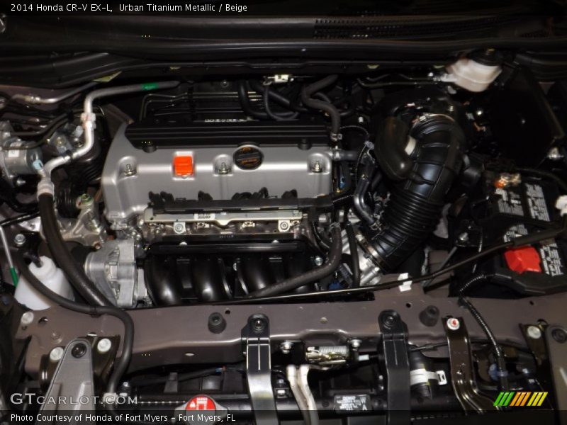  2014 CR-V EX-L Engine - 2.4 Liter DOHC 16-Valve i-VTEC 4 Cylinder