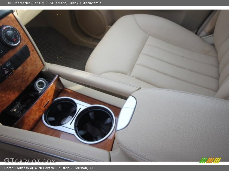 Black / Macadamia 2007 Mercedes-Benz ML 350 4Matic