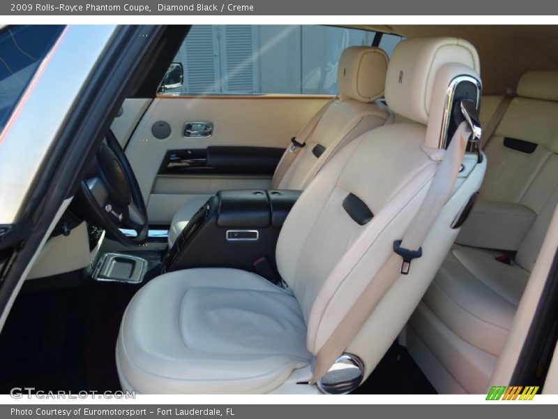 Front Seat of 2009 Phantom Coupe