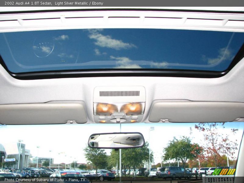 Light Silver Metallic / Ebony 2002 Audi A4 1.8T Sedan