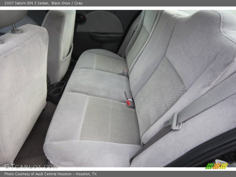 Rear Seat of 2007 ION 3 Sedan