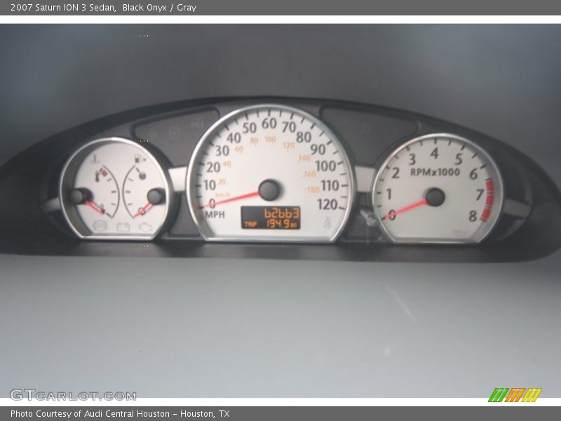  2007 ION 3 Sedan 3 Sedan Gauges