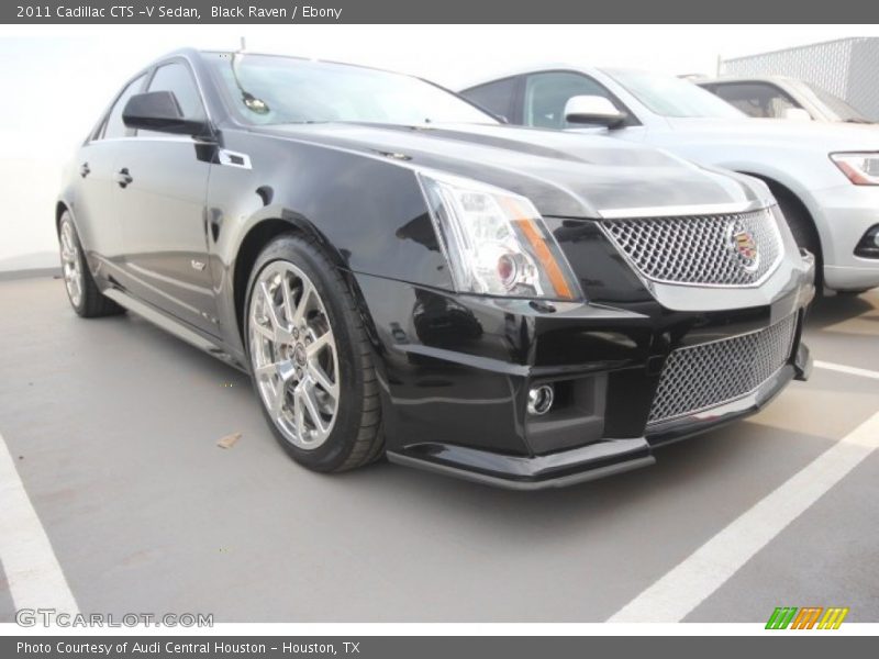 Black Raven / Ebony 2011 Cadillac CTS -V Sedan