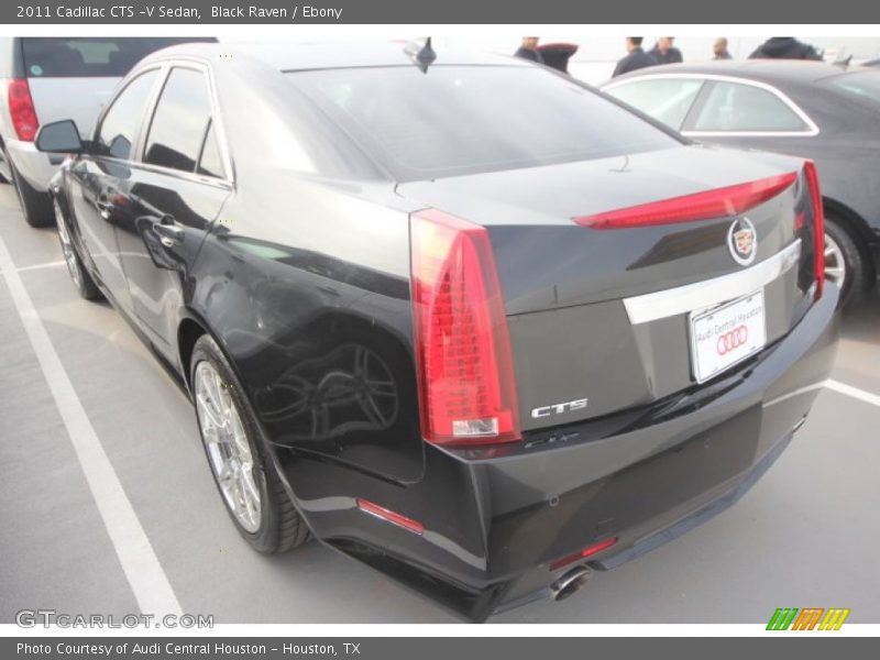 Black Raven / Ebony 2011 Cadillac CTS -V Sedan