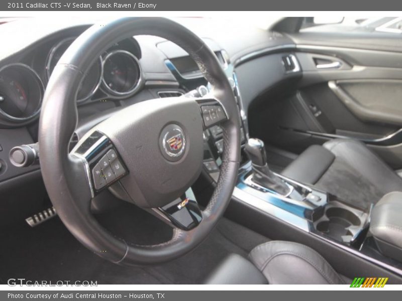 Black Raven / Ebony 2011 Cadillac CTS -V Sedan
