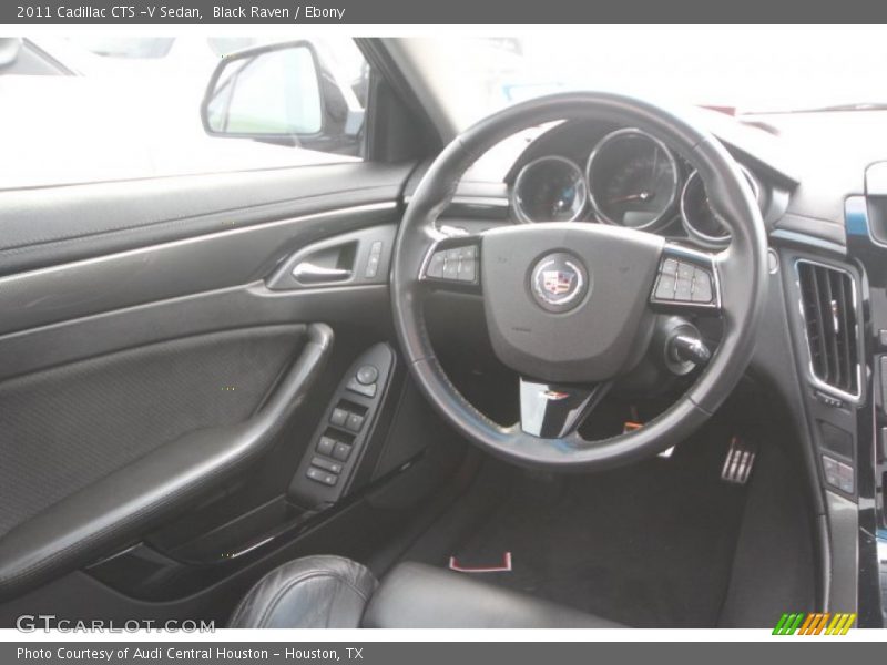 Black Raven / Ebony 2011 Cadillac CTS -V Sedan