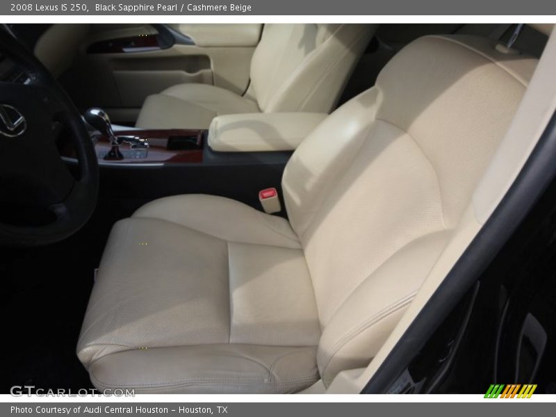 Black Sapphire Pearl / Cashmere Beige 2008 Lexus IS 250