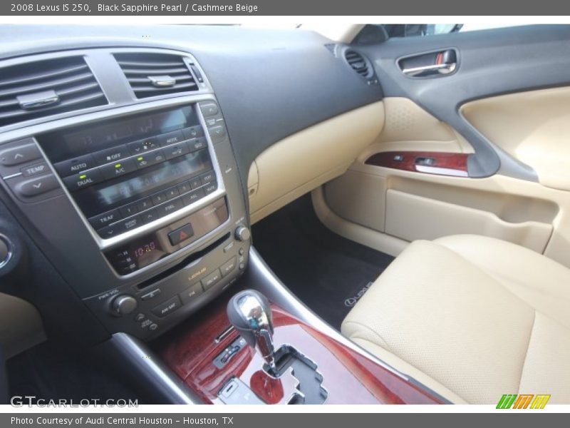 Black Sapphire Pearl / Cashmere Beige 2008 Lexus IS 250