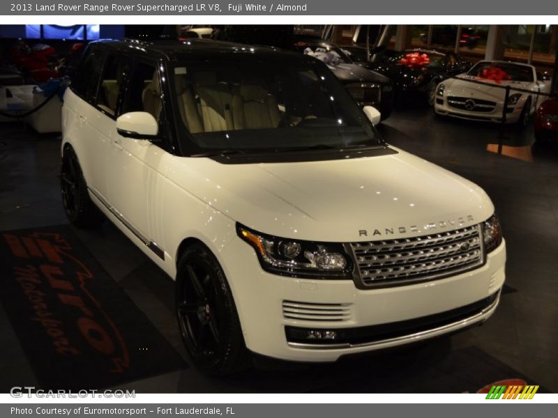 Fuji White / Almond 2013 Land Rover Range Rover Supercharged LR V8