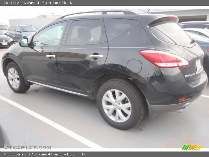 Super Black / Black 2011 Nissan Murano SL