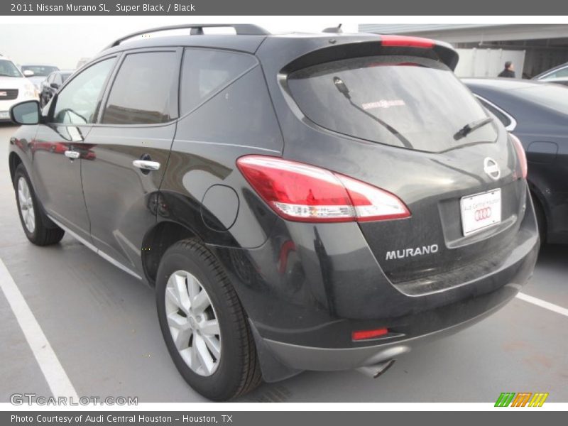 Super Black / Black 2011 Nissan Murano SL