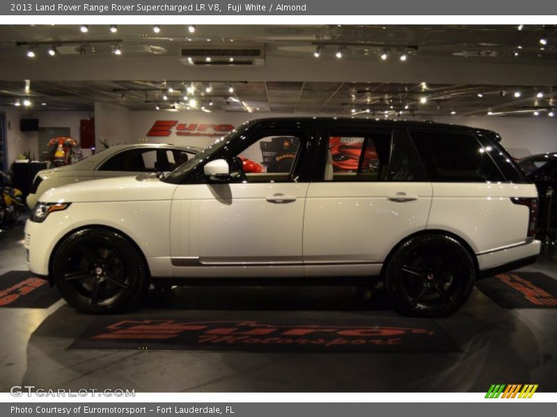 Fuji White / Almond 2013 Land Rover Range Rover Supercharged LR V8