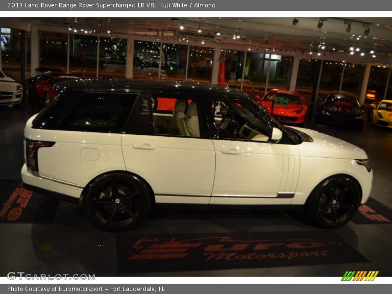 Fuji White / Almond 2013 Land Rover Range Rover Supercharged LR V8