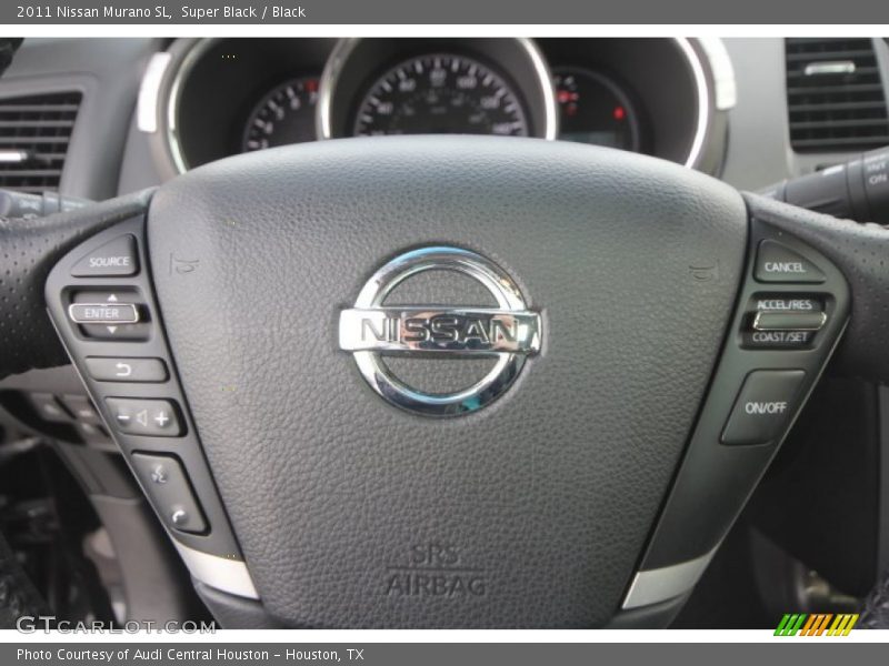 Super Black / Black 2011 Nissan Murano SL