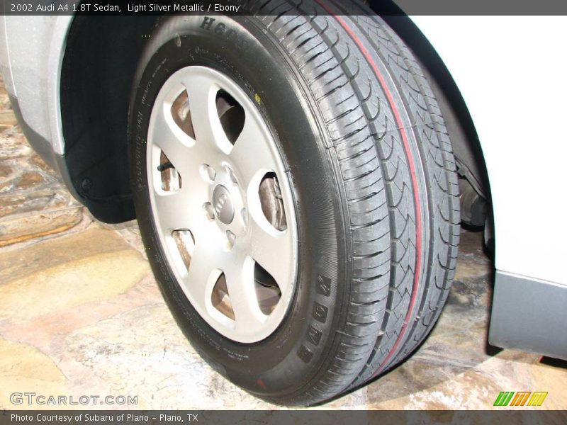 Light Silver Metallic / Ebony 2002 Audi A4 1.8T Sedan