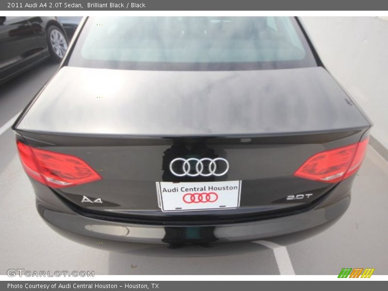 Brilliant Black / Black 2011 Audi A4 2.0T Sedan