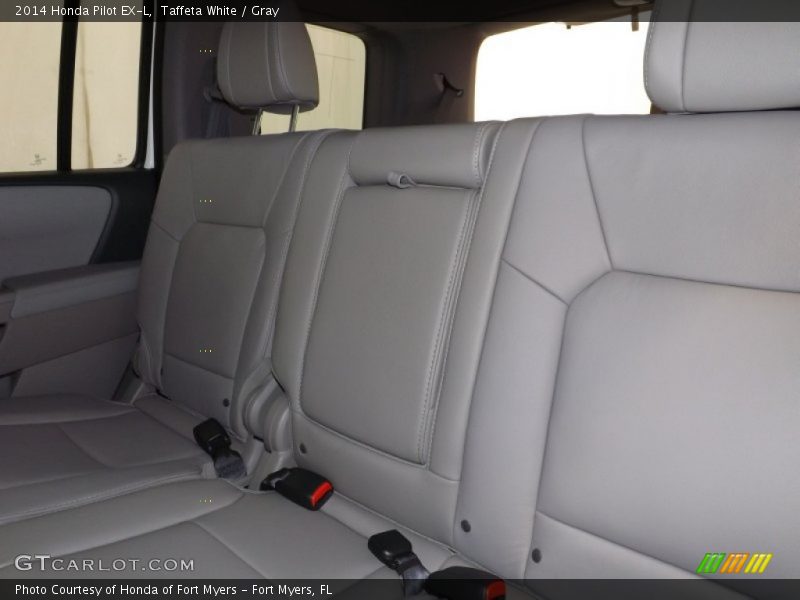 Taffeta White / Gray 2014 Honda Pilot EX-L