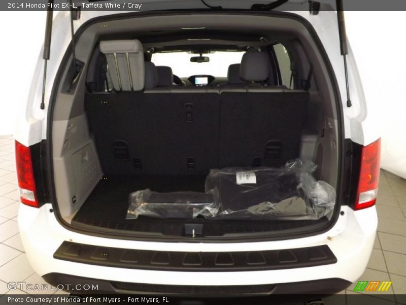 Taffeta White / Gray 2014 Honda Pilot EX-L