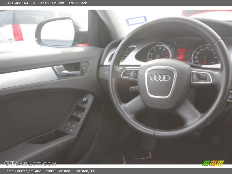 Brilliant Black / Black 2011 Audi A4 2.0T Sedan