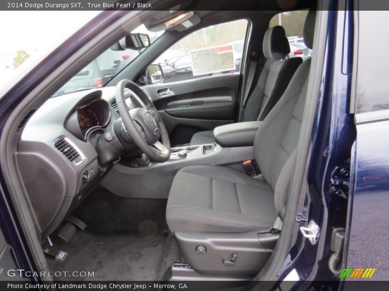  2014 Durango SXT Black Interior