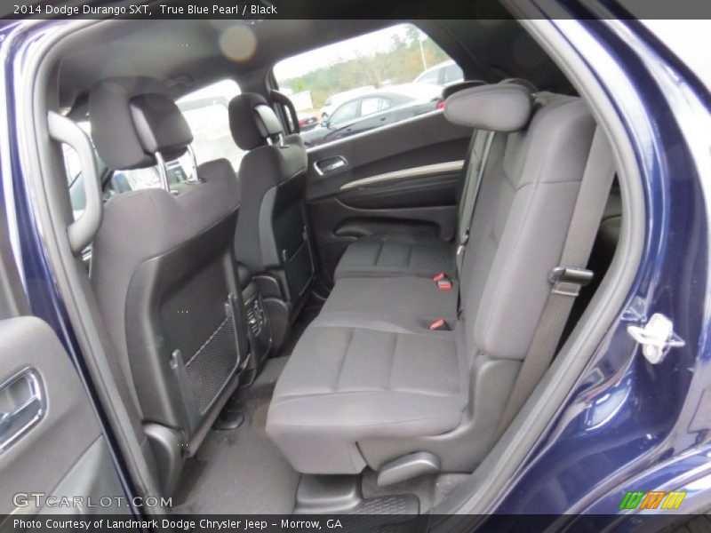 Rear Seat of 2014 Durango SXT