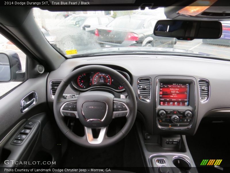 Dashboard of 2014 Durango SXT